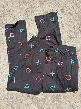 PlayStation Print Cotton Lounge Pants with Pockets